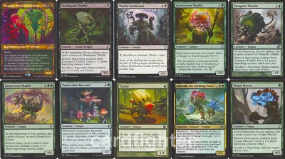fungus deck mtg commander Custom Fungus Saproling Tribal Commander EDH Deck - Slimefoot, the Stowaway