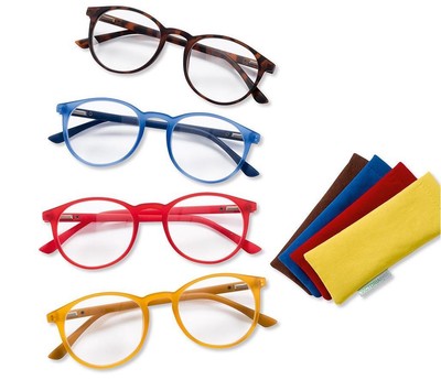 Panto Lesebrille / Lesehilfe KINGSTON + Einstecktui | +1,00 bis +3,00 | NEU+OVP