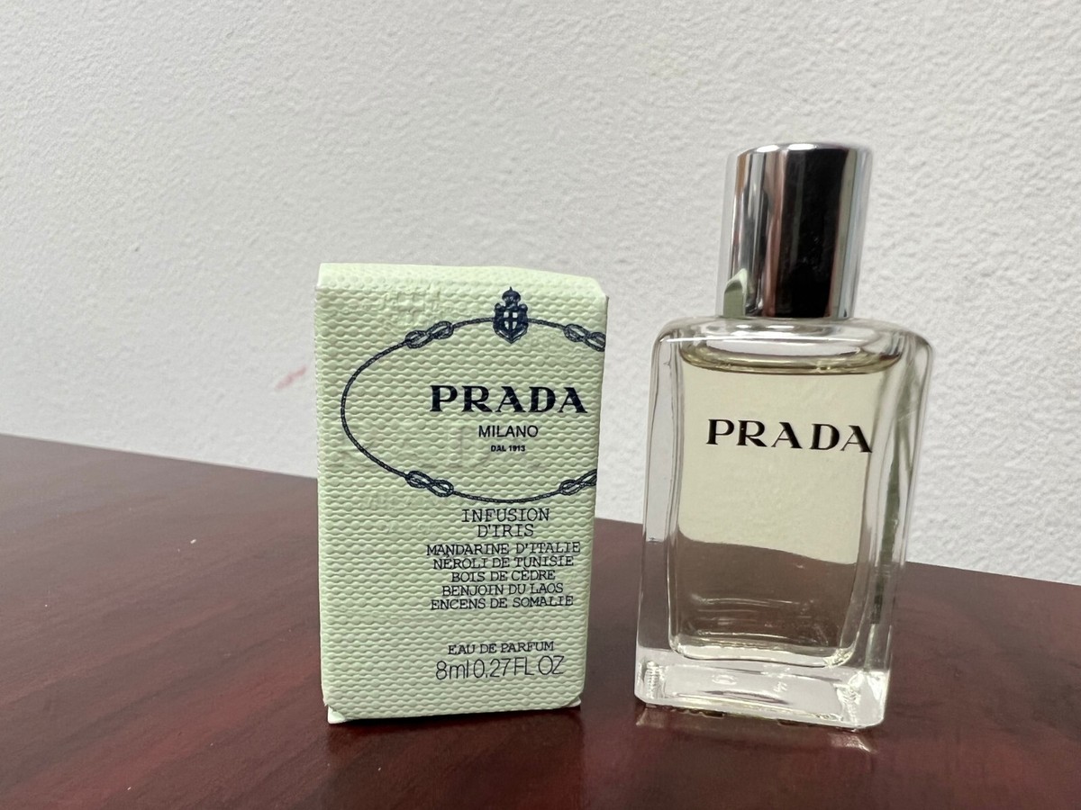 PRADA MILANO INFUSION D'IRIS 0.27 FL oz / 8 ML Eau De Parfum Mini