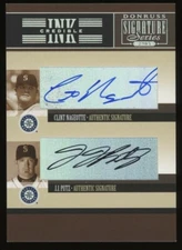 2005 Donruss Signature INKcredible Combos #34 Clint Nageotte/J.J. Putz 