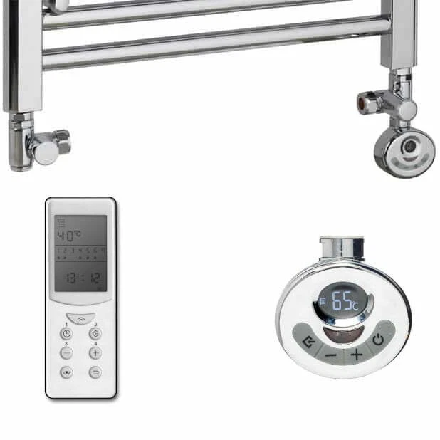 Thermostatic electric towel rail outlet