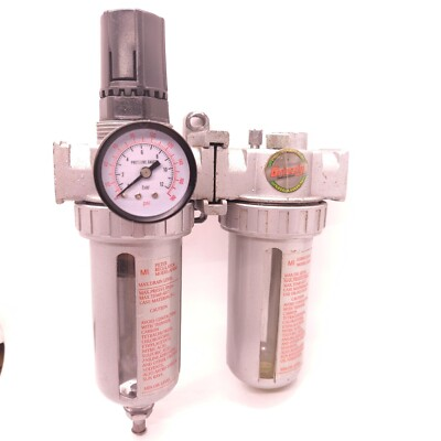 #ad #ad Grizzly Professional Air Tools Filter Regulator Lubricator FRL $37.50