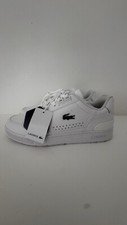 Lacoste Women's T-Clip Leather Sneakers White UK 6 #88
