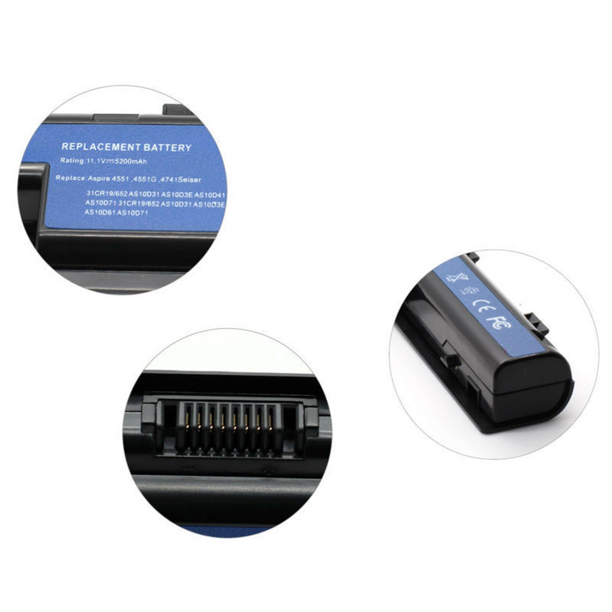 Li-ION Battery for Acer aspire 5736 z series Notebook model