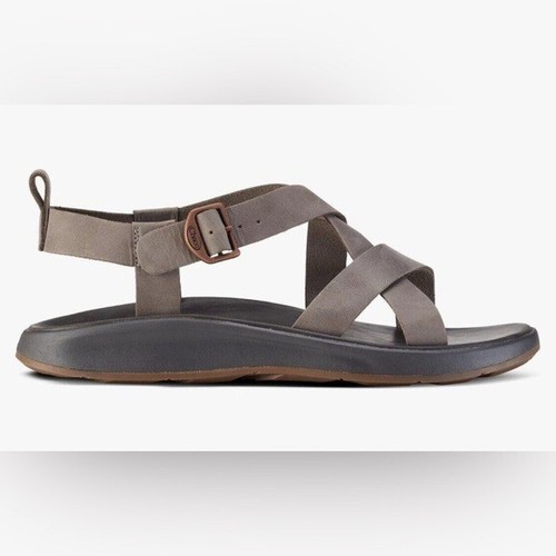 Chaco Wayfarer graue Herren-Riemchensandalen US 9 GORPCORE