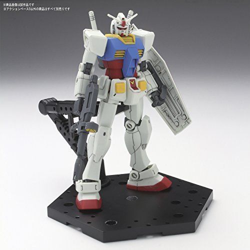 BANDAI ACTION BASE 5 BLACK Model Kit Display Stand NEW from Japan - Picture 4 of 4