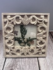 Handmade Pressed Flower Picture Frame Rustic Southwest Hillsboro NM