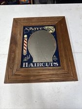 HENSLEY Barber Mirror Shaves and Haircut 15 X  18 - By Hensley Company 1979 NO,1