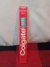 Vintage Colgate Soft Adult Toothbrush Baby Blue New Color USA Made