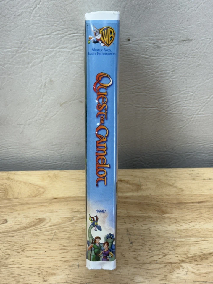 Quest for Camelot VHS 1998 (Clamshell) Vintage Collectible Edition Movie - Image 3 of 4