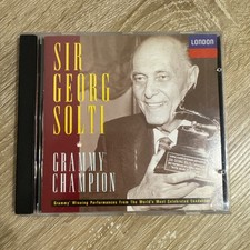 CD Georg Solti Grammy Champion London Records...