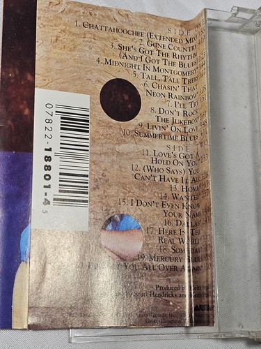 Vintage Alan Jackson Cassette Tape Greatest Hits Collection 1995 Arista Records - Foto 4 di 5