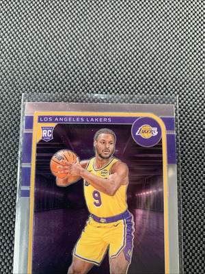 2024-25 NBA Hoops Basketball Bronny James Opti Chrome Silver Prizm
