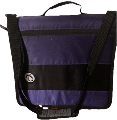 Case-it The universal 2-in-1 Zipper 3-Ring Binder, 2 Capacity, Purple Z-176