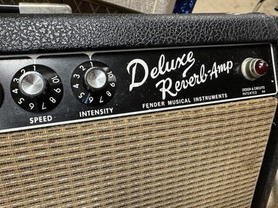 1965 Fender Deluxe Reverb - Blackface | eBay