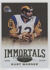 2014 Certified Hot Box Gold Camo /25 Kurt Warner #191 HOF pn1