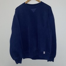 Vintage Russell Athletics Made In USA Crewneck Size Men’s Medium In Navy