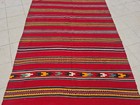 Rare Hand Knotted Vintage Russian Julkrus Kilim Kilm Wool Area Rug 9 x 5 Ft — photo 6