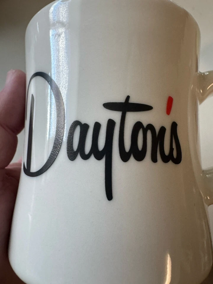 Vintage Dayton’s Diner Style Heavy Coffee Mug MINTY RARE - Image 3 of 4