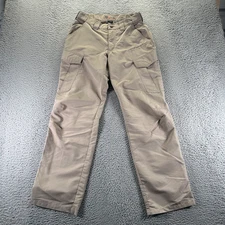 5.11 Tactical Pant Men 30x32 Beige Cotton Cargo Straight Utility Workwear Hiking