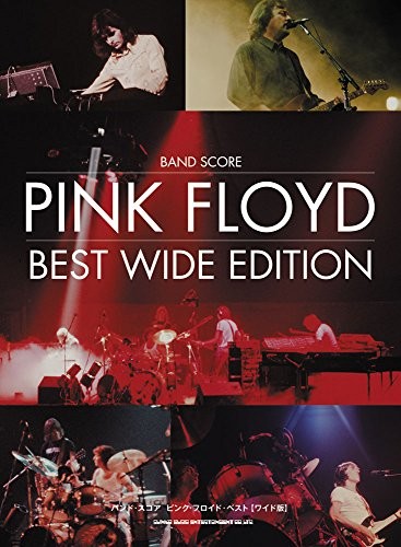 Pink Floyd Best Wide Edition Japan Band Score Book Guitar Tab Da... book form JP