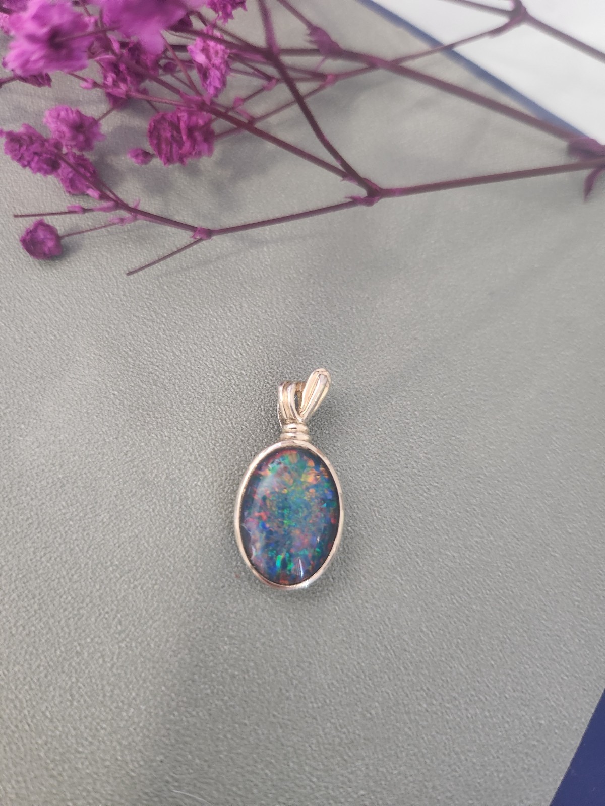 Solid Black Opal - Lightning Ridge - High Colour … - image 1