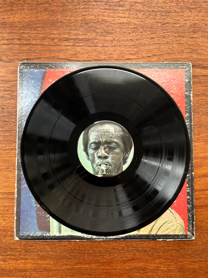 Marion Brown Why Not Avant-Garde Jazz LP ESP VG+/VG Foto 3 de 4