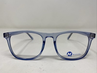 Modern Optical TESTIFY BLUE CRYSTAL 52-20-140 Full Rim Eyeglasses Frame +V28