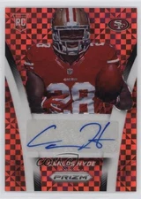2014 Panini Prizm Rookie Red Power 3/25 Carlos Hyde #AR-CH Auto RC 2oe