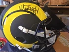 Los Angeles Rams autographed helmet Matthew Stafford Beckett original