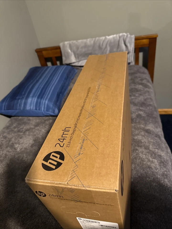 HP 24mh 23.8" Diag. FHD IPS LED Monitor Jet Black L75245-001 - Brand New In Box - Image 2 of 4