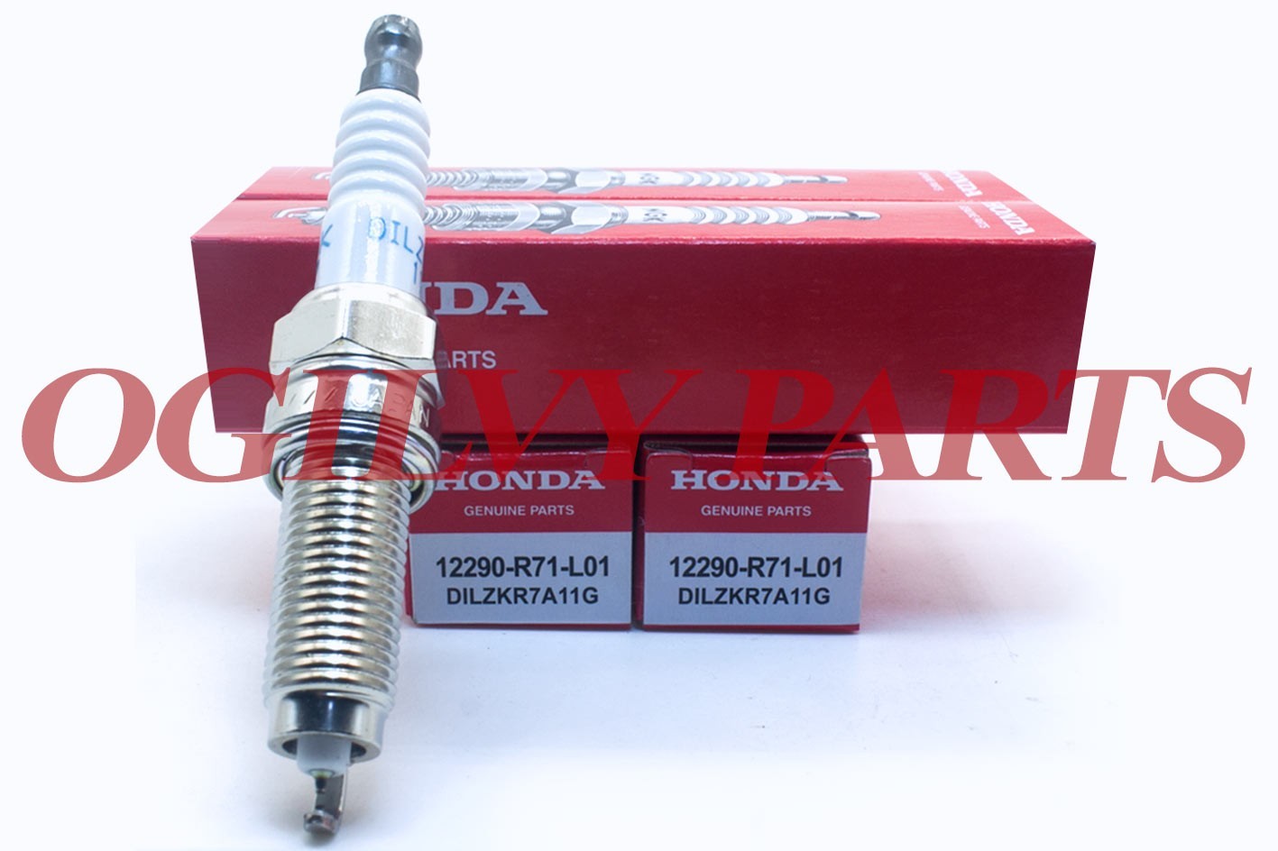 Genuine NGK 12290-R71-L01 Iridium Long Life 4 Spark Plugs For Honda  Acura L4