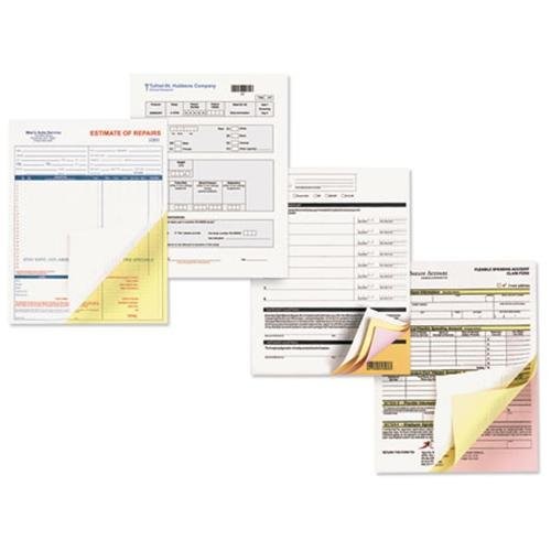 Безуглеродная бумага Xerox 3R12854, реверс из 3 частей, 8-1/2 X 11, Розовый/канареечный/белый,