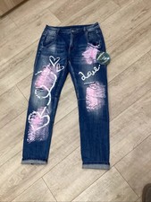S. Woman Jeans „Love“ Gr. S, Destroyed, Neu mit Etikett