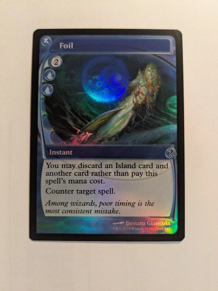Foil Magic: The Gathering Future Sight Instant Collectible
