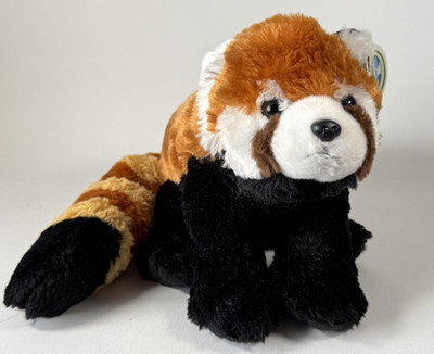 Wild Republic roter Panda Plüschtier Stofftier mit Etikett