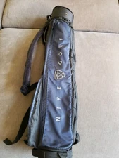 VINTAGE Nike Golf Pencil Sunday Bag Thin 2-Way Blue RARE! - GREAT CONDITION!!