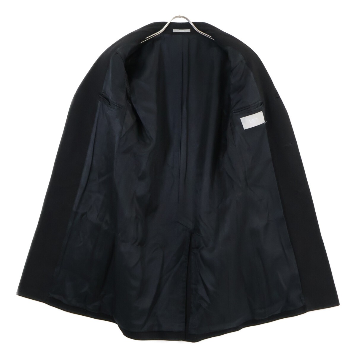 Dior HOMME [Domestic genuine] 433C344A3225 cashmere classic long coat 44 black thumbnail 4