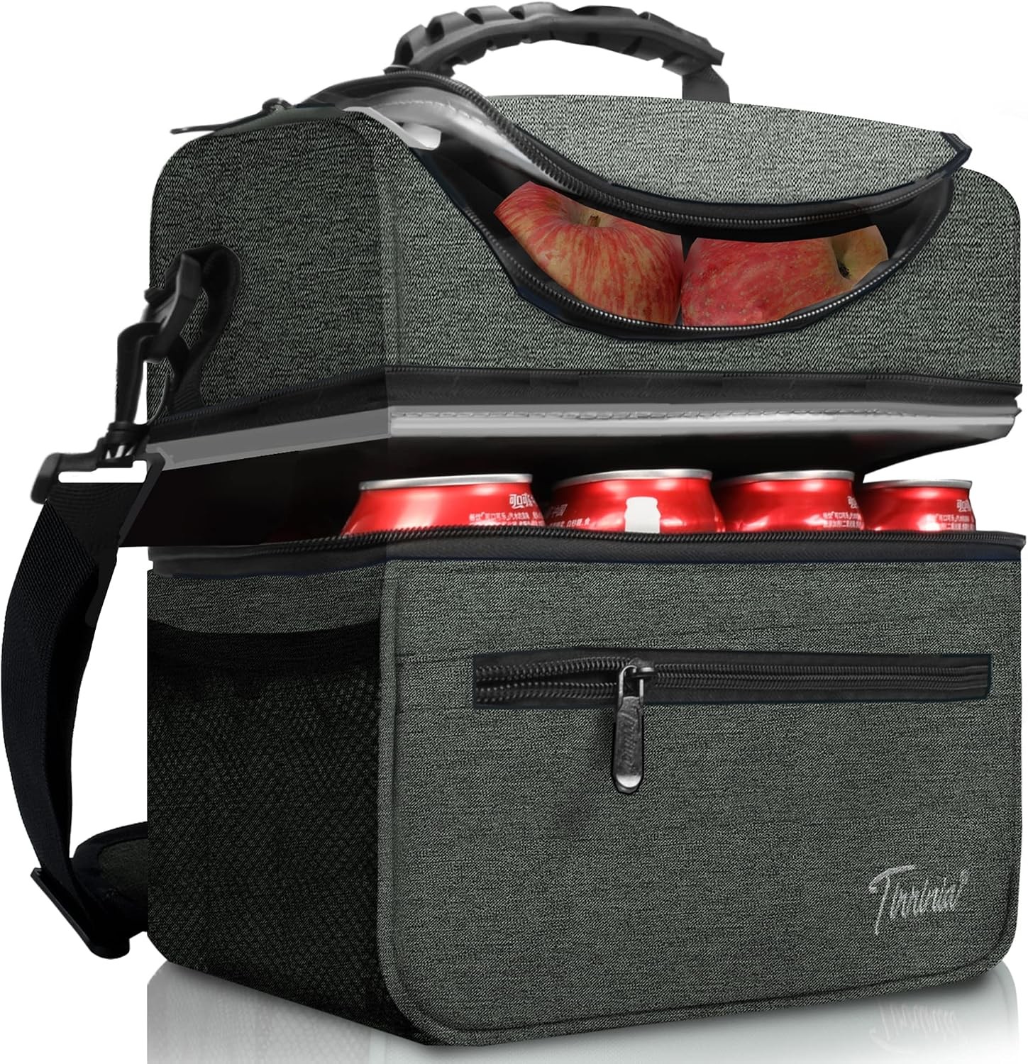 Kato Tirrinia Insulated Lunch Bag 13L(22 Cans), Large Compartment Cool Bag Ther