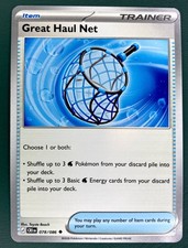 Great Haul Net 78/86 - Trainer - Chaos Rising- Pokemon Cards - English NM