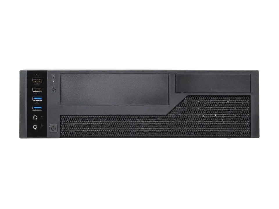 IN WIN CE685.FH300TB3 Black Steel Micro ATX Mini Tower Computer Case comes with - Image 2 of 4