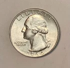 1964 90% Silver Quarter circulated good condition (1)