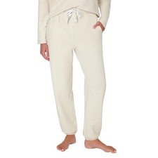 Hanes Women's Originals French Terry Joggers, Medium, Oatmeal Marle