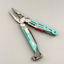 Leatherman Signal Aqua/Silver — New in Box/Sheath — Multitool