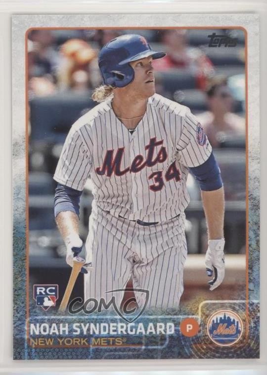 2015 Topps Update SP Photo Variation Noah Syndergaard (Batting) #US157 1y9