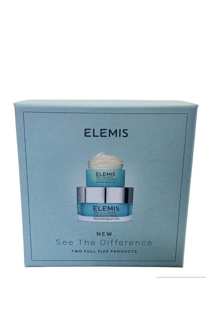 ELEMIS PRO COLLAGEN EYE REVIVE MASK 15ml & VITALY EYE CREAM 15ml EXP2028 GENUINE
Opens in a new wind