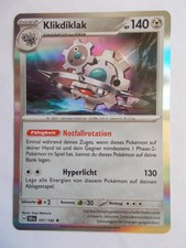Pokemon Karten Stellarkrone 101/142 Klikdiklak