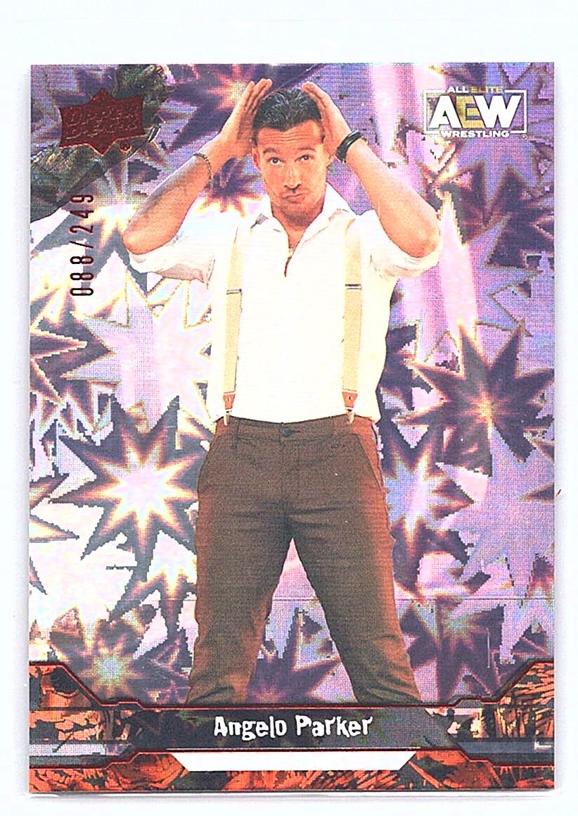 2023 Upper Deck AEW #66 Angelo Parker Dynamite #/249