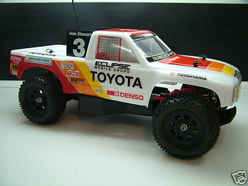 ホビーラジコン TAMIYA TOYOTA HI-LUX MONSTER RACER 1/10 Tamiya 58086 1/10 RC Monster Racer Toyota Hilux - Boxed