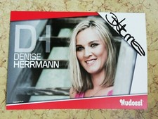 ORYGINALNY AUTOGRAF biathlonistka mistrzyni olimpijska Denise Herrmann-Wick
